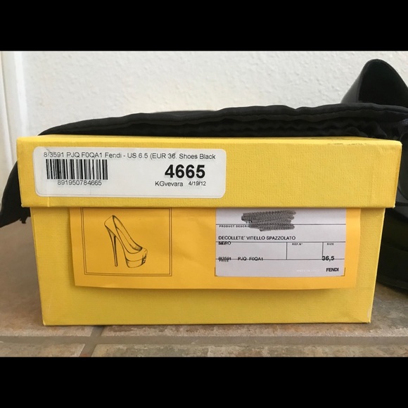 Fendi “Fendista” Heels - Picture 3 of 6